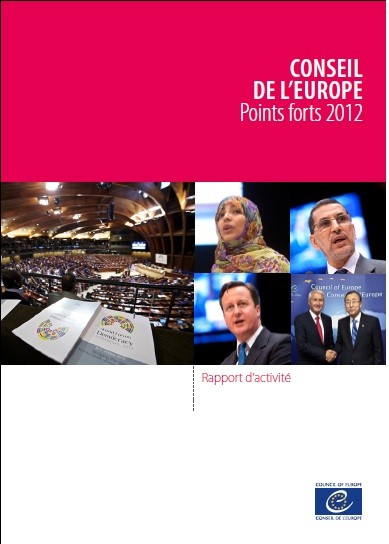 PDF - Conseil de l'Europe Points forts 2012
