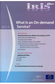 IRIS plus 2013-4 - What Is an On-demand Service?