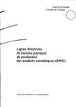 PDF - Lignes directrices de bonnes pratiques de production de produits cosmétiques (BPPC)