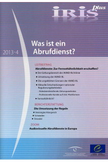 IRIS plus 2013-4 - Was ist ein Abrufdienst?