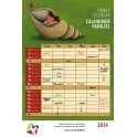 Calendrier familial 2014