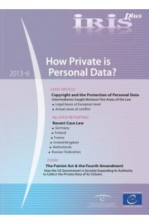 IRIS plus 2013-6 - How Private is Personal Data?