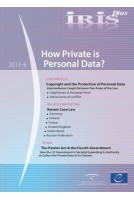 IRIS plus 2013-6 - How Private is Personal Data?