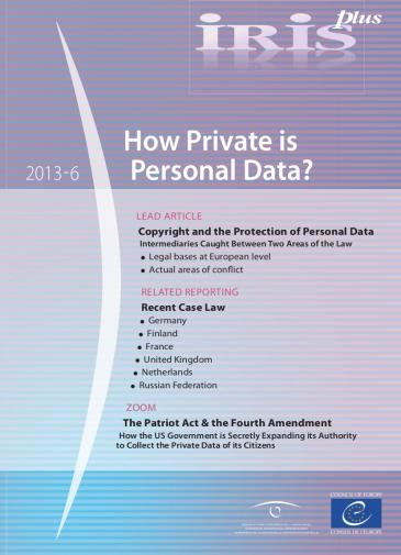 IRIS plus 2013-6 - How Private is Personal Data?