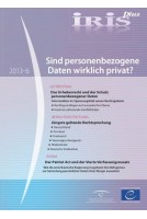 IRIS plus 2013-6 - Sind personenbezogene Daten wirklich privat?