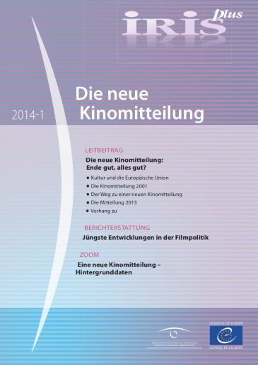 IRIS plus 2014-1 - Die neue Kinomitteilung