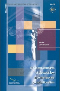 PDF - European standards of electoral law in contemporary constitutionalism (Science and Technique of Democracy No. 39)