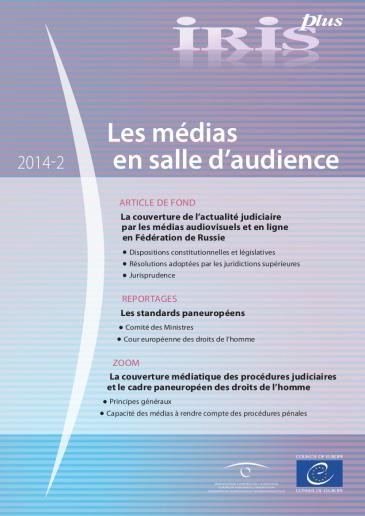 Iris plus 2014-2 - Les médias en salle d'audience