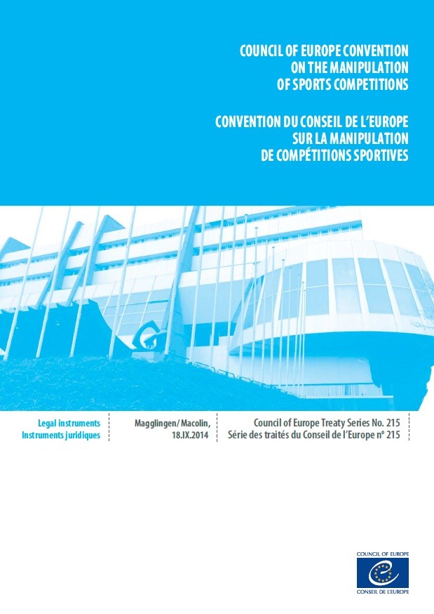 Council of Europe Convention on the manipulation of sports competitions - Council of Europe Treaty Series No. 215