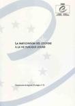 La participation des citoyens à la vie publique (Communes et régions d'Europe, n°72)