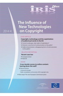 Iris plus 2014-4 - The Influence of New Technologies on Copyright