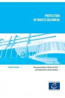 Epub - Protection of whistleblowers - Recommendation CM/Rec(2017)7 and explanatory memorandum