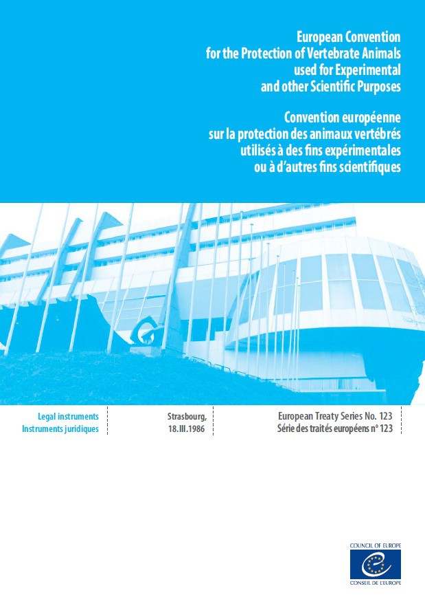 PDF - Convention européenne sur la protection des animaux vertébrés utilisés à des fns expérimentales ou à d’autres fns scientifques (STE n° 123)