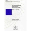 Les nouvelles tendances du droit électoral dans la Grande Europe - Actes, Sarajevo, avril 1998