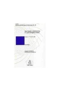 New trends in electoral law in a pan-European context - Proceedings, Sarajevo, April 1998