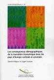 Les conséquences démographiques de la transition économique dans les pays d'Europe centrale et orientale (Etudes démographiques n° 39)