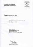 Assemblée parlementaire - Textes adoptés, Session ordinaire de 2004 (Deuxième partie), avril 2004