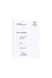 The Congress of Local and Regional Authorities - Texts adopted, standing Committee, march 2004