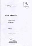 The Congress of Local and Regional Authorities - Texts adopted, standing Committee, march 2004