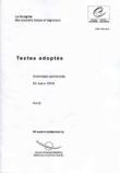 Congrès des pouvoirs locaux et régionaux de l'Europe - Textes adoptés, Commission permanente, mars 2004