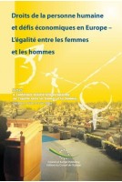 PDF - Droits de la personne humaine et défis économiques en Europe - L'égalité entre les femmes et les hommes