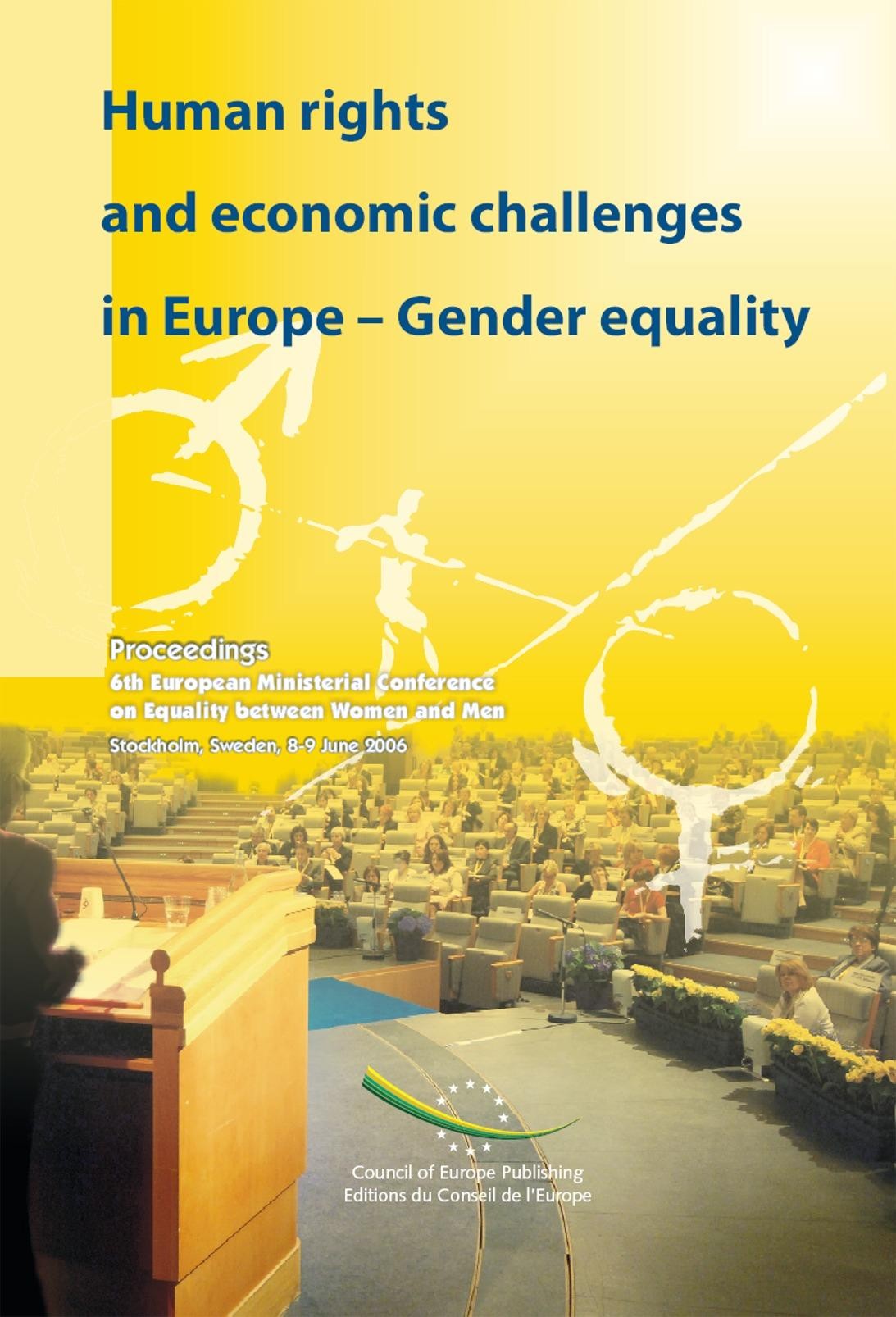PDF - Human rights and economic challenges in Europe - Gender equality