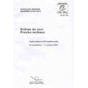 Assemblée parlementaire - Ordres du jour / Procès-verbaux - Session ordinaire de 2003 (quatrième partie) / octobre 2003