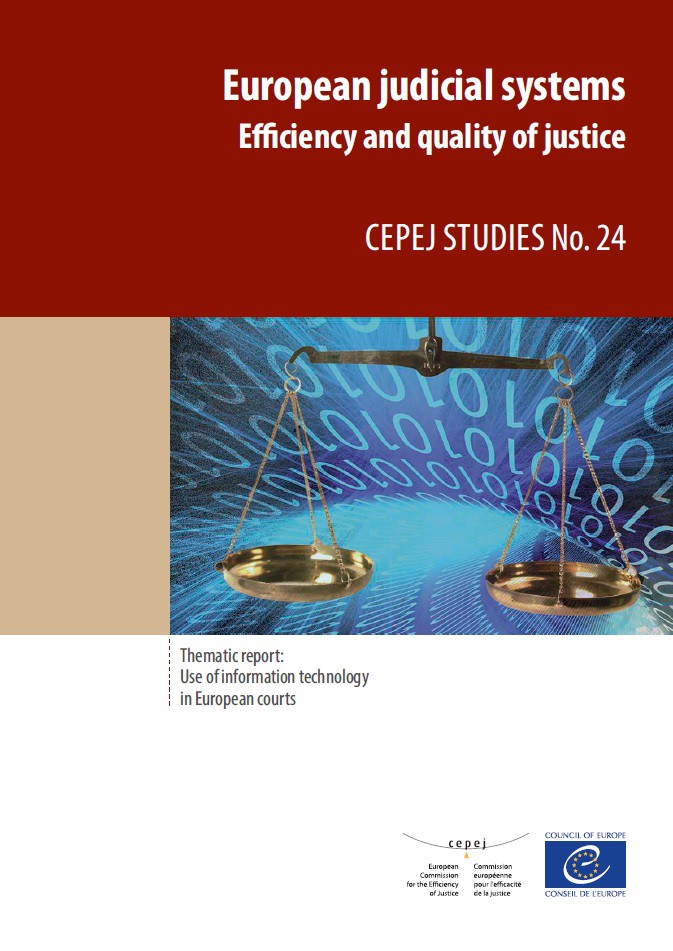 PDF - Use of information technology in European courts (CEPEJ Studies No. 24)