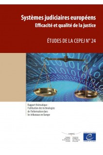 PDF - L'utilisation des technologies de l'information dans les tribunaux en Europe  (Etudes de la CEPEJ n° 24)