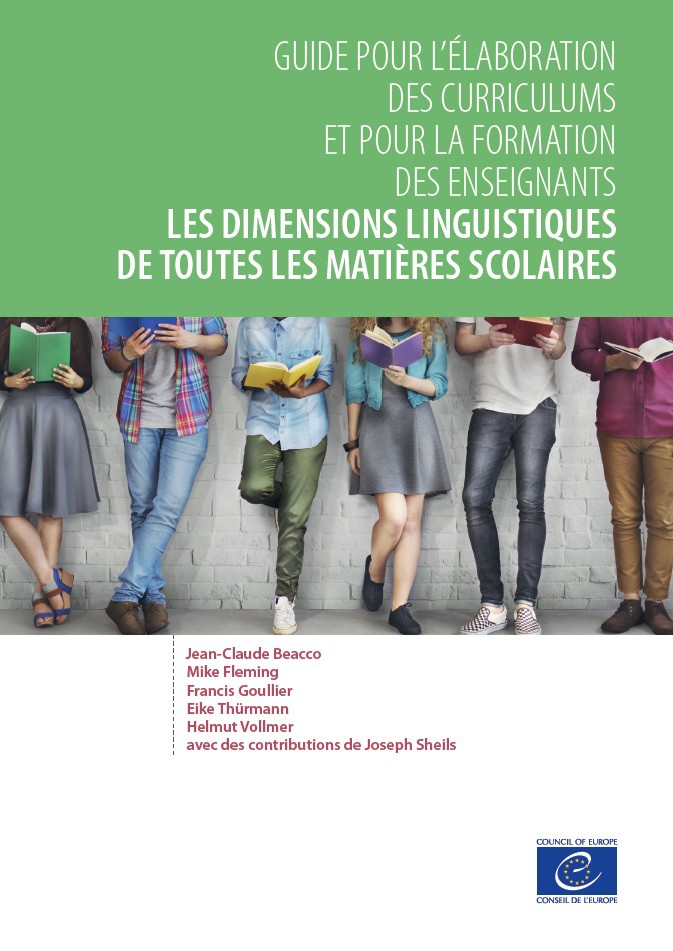 PDF - Les dimensions linguistiques de toutes les matières scolaires - Guide pour l'élaboration des curriculums et pour la formation des enseignants