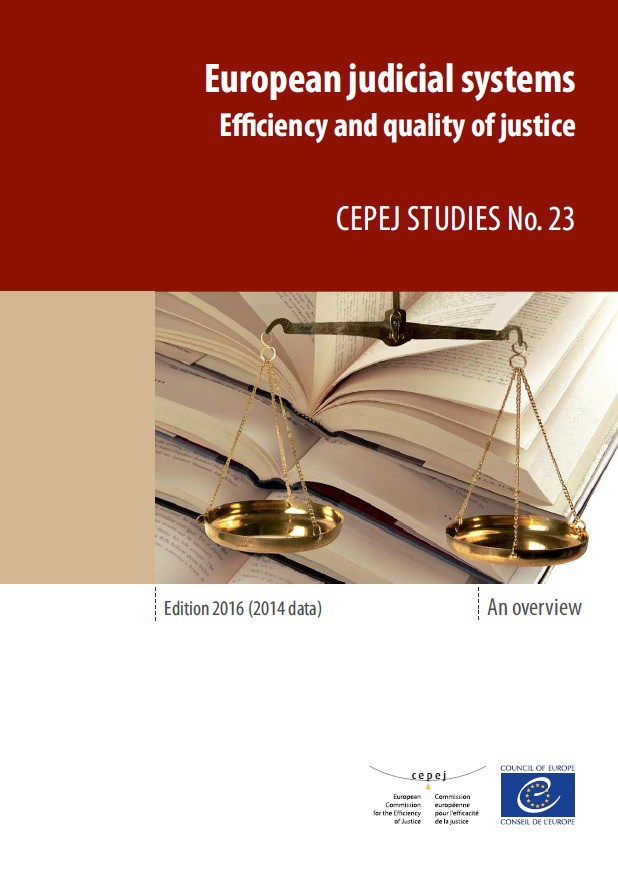 PDF - European judicial systems - Edition 2016 (2014 data). Efficiency and quality of justice - An overview