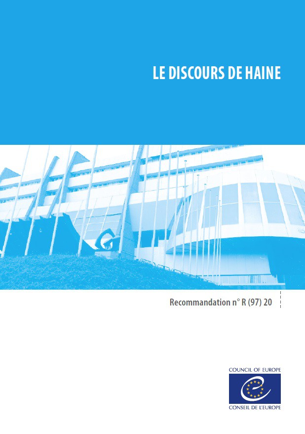 PDF - Le discours de haine - Recommandation n°R(97)20