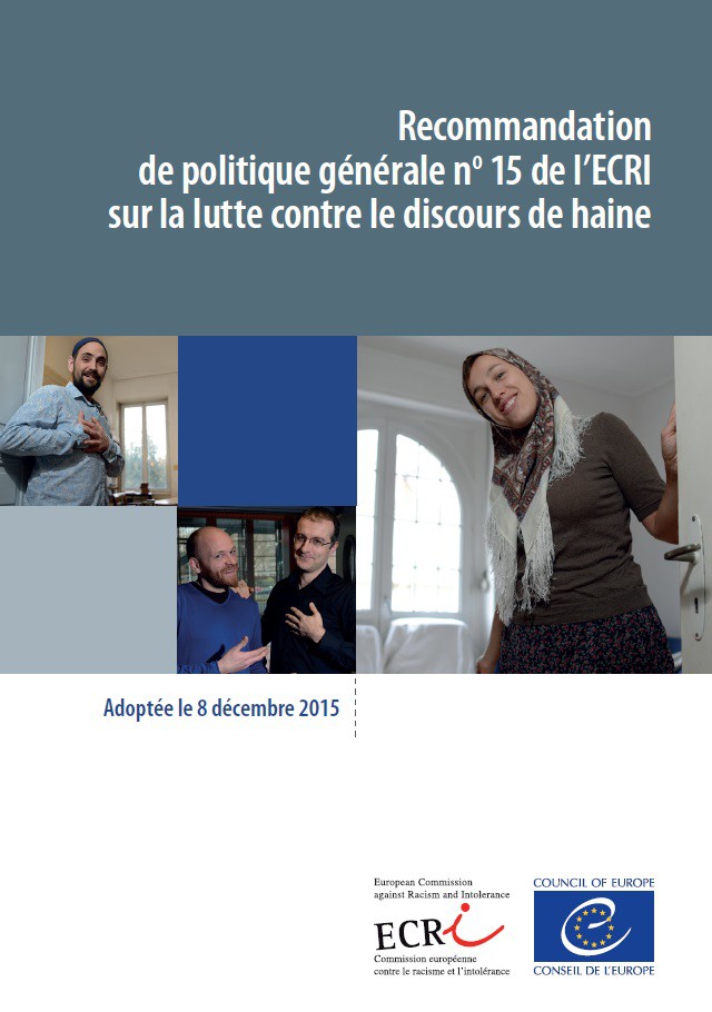 PDF - Recommandation de politique générale no 15 de l’ECRI sur la lutte contre le discours de haine