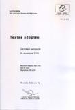 Congrès des pouvoirs locaux et régionaux de l'Europe - Textes adoptés, Commission permanente, novembre 2003