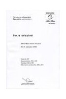 Parliamentary Assembly - Texts adopted,  Ordinary session (First part), january 2004