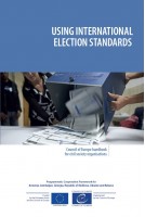 PDF - Using international election standards - Council of Europe handbook for civil society organisations