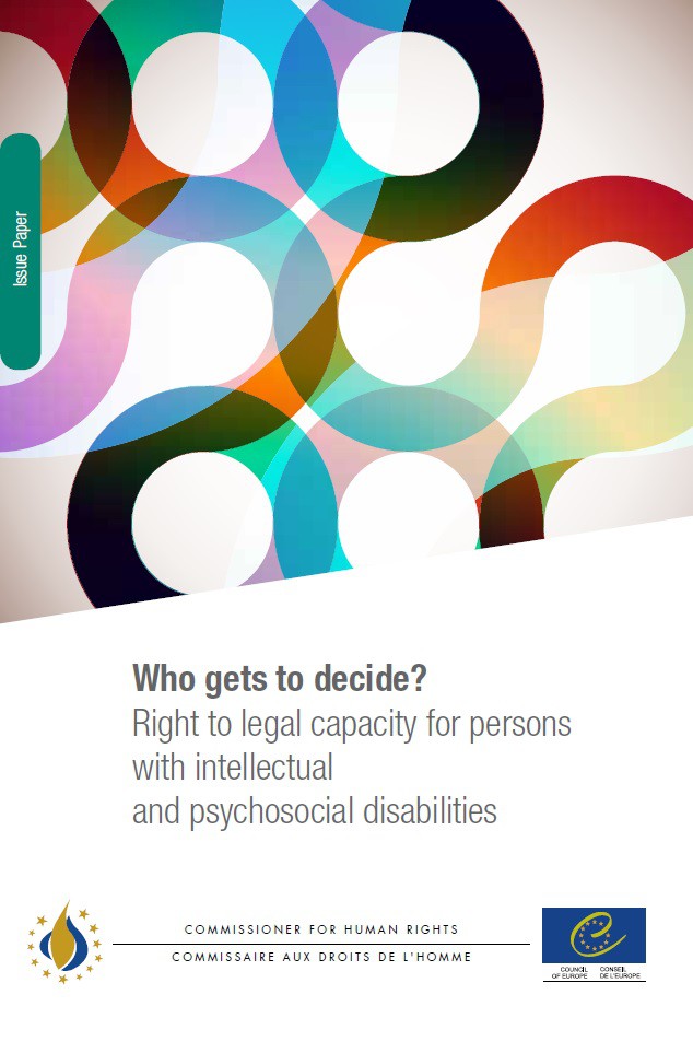 PDF - Who gets to decide? Right to legal capacity for persons with intellectual and psychosocial disabilities