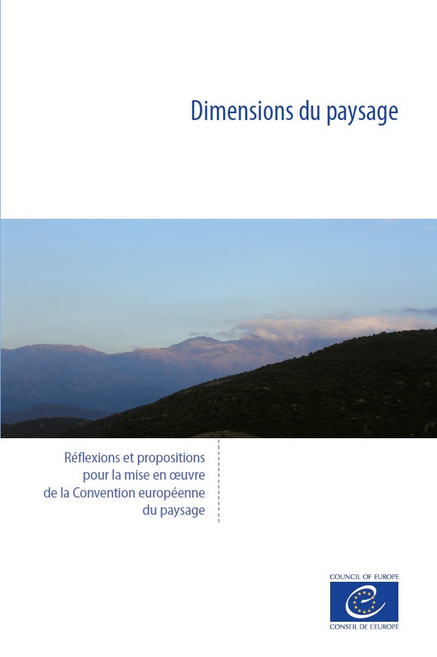 PDF - Dimensions du paysage - Réflexions et propositions pour la mise en œuvre de la Convention européenne du paysage