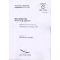 Parliamentary Assembly - Working papers - 2003 Ordinary Session (Fourth part) September / October 2003 - Volume VII
