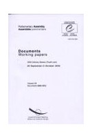 Parliamentary Assembly - Working papers - 2003 Ordinary Session (Fourth part) September / October 2003 - Volume VIII