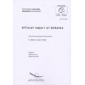 Official report of debates - 2003 Ordinary Session (Second part), April 2003, Volume II