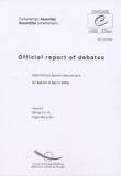Official report of debates - 2003 Ordinary Session (Second part), April 2003, Volume II