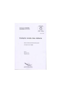 Assemblée parlementaire - Compte rendu des débats - Session ordinaire de 2003 (deuxième partie), avril 2003, Tome II