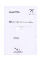 Assemblée parlementaire - Compte rendu des débats - Session ordinaire de 2003 (deuxième partie), avril 2003, Tome II