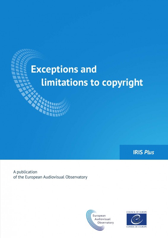 IRIS Plus 2017-1 - Exceptions and limitations to copyright
