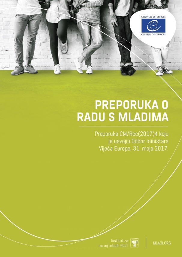 PDF - Preporuka o radu s mladima CM/Rec-2017)4 (Le travail de jeunesse - Recommandation CM/Rec(2017)4, version bosnienne)