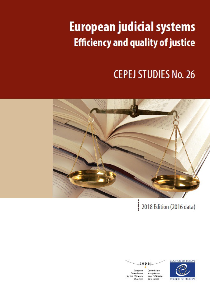European judicial systems - 2018 Edition (2016 data). Efficiency and quality of justice