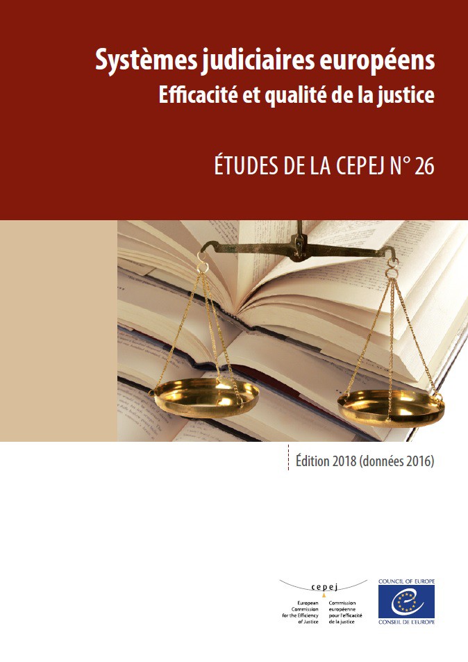 PDF - Systèmes judiciaires européens - Édition 2018 (données 2016). Efficacité et qualité de la justice 