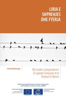 PDF - LIRIA E SHPREHJES DHE FYERJA (Freedom of expression and defamation - Albanian version)