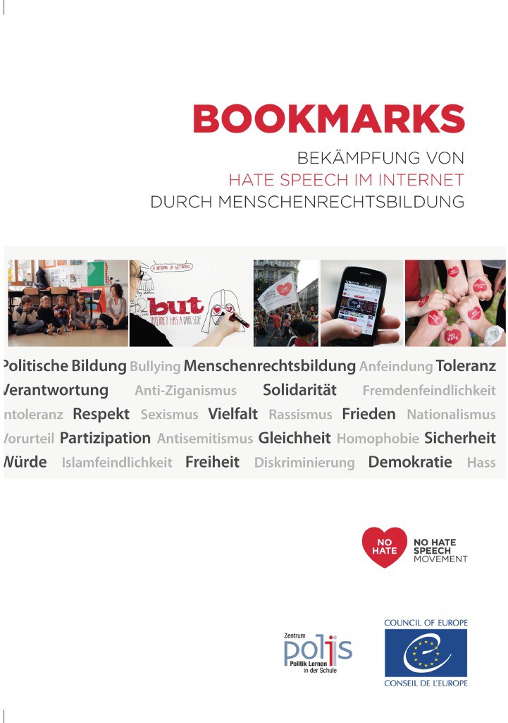 PDF - Bookmarks – Bekämpfung von Hate Speech im Internet durch Menschenrechtsbildung (Bookmarks German (Austria) version)